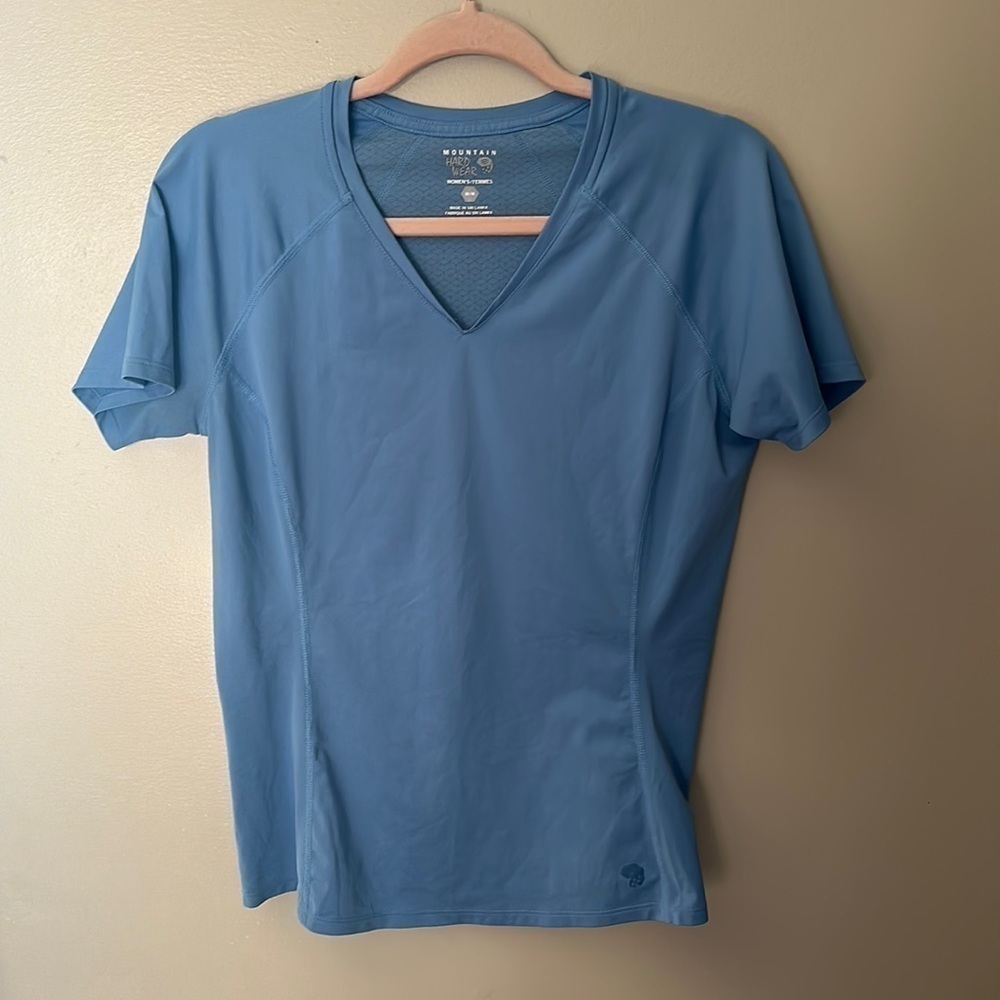 Mountain Hardwear Blue Athletic Top | medium